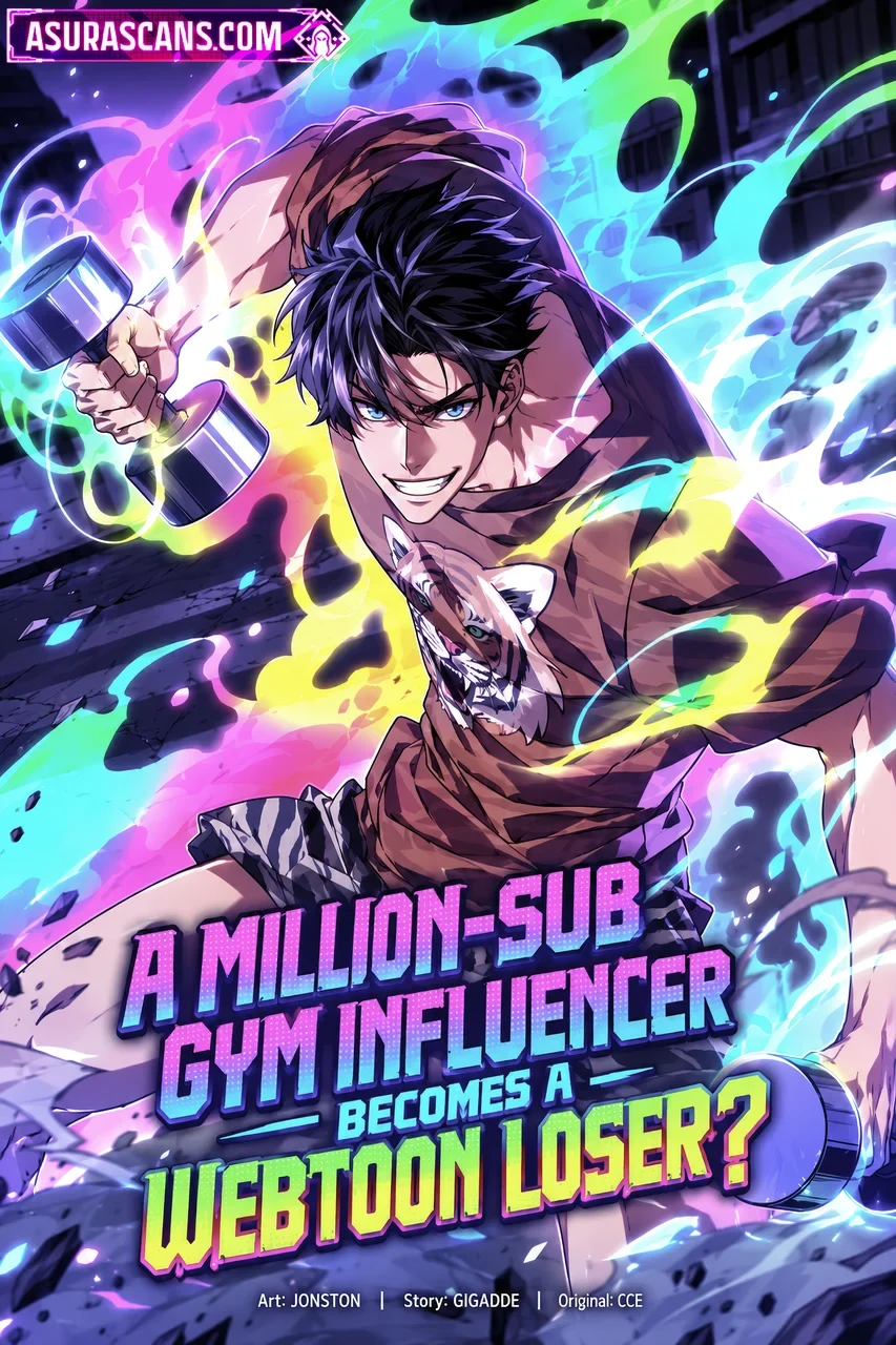 A Million-Sub Gym Influencer Becomes a Webtoon Loser? Manhwa cover