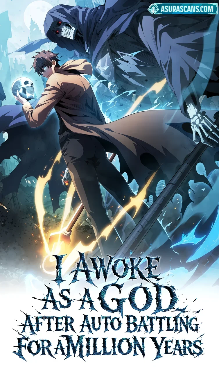 I Awoke as a God After Auto Battling For a Million Years Manhua cover
