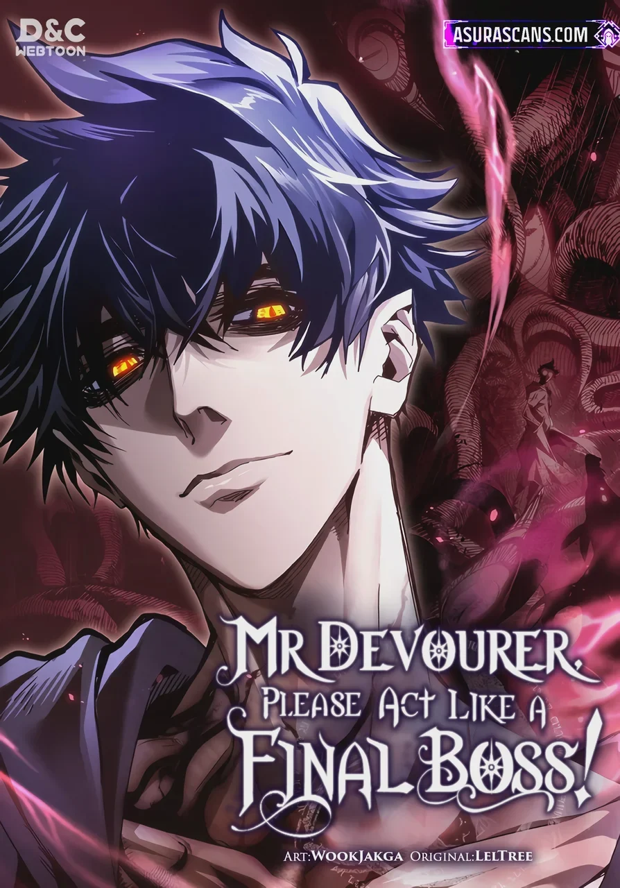Mr Devourer, Please Act Like a Final Boss Manhwa cover