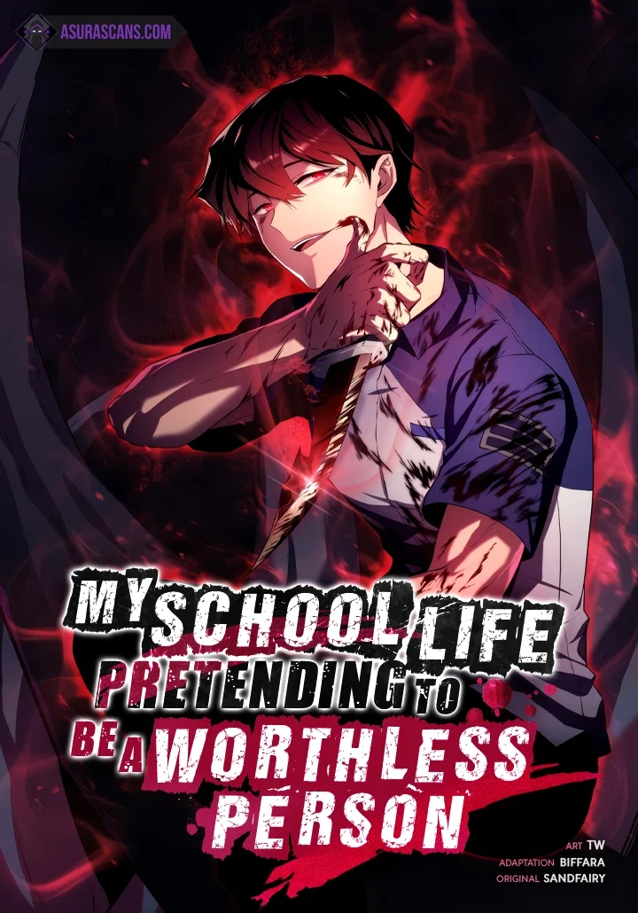 My School Life Pretending To Be a Worthless Person Manhwa cover