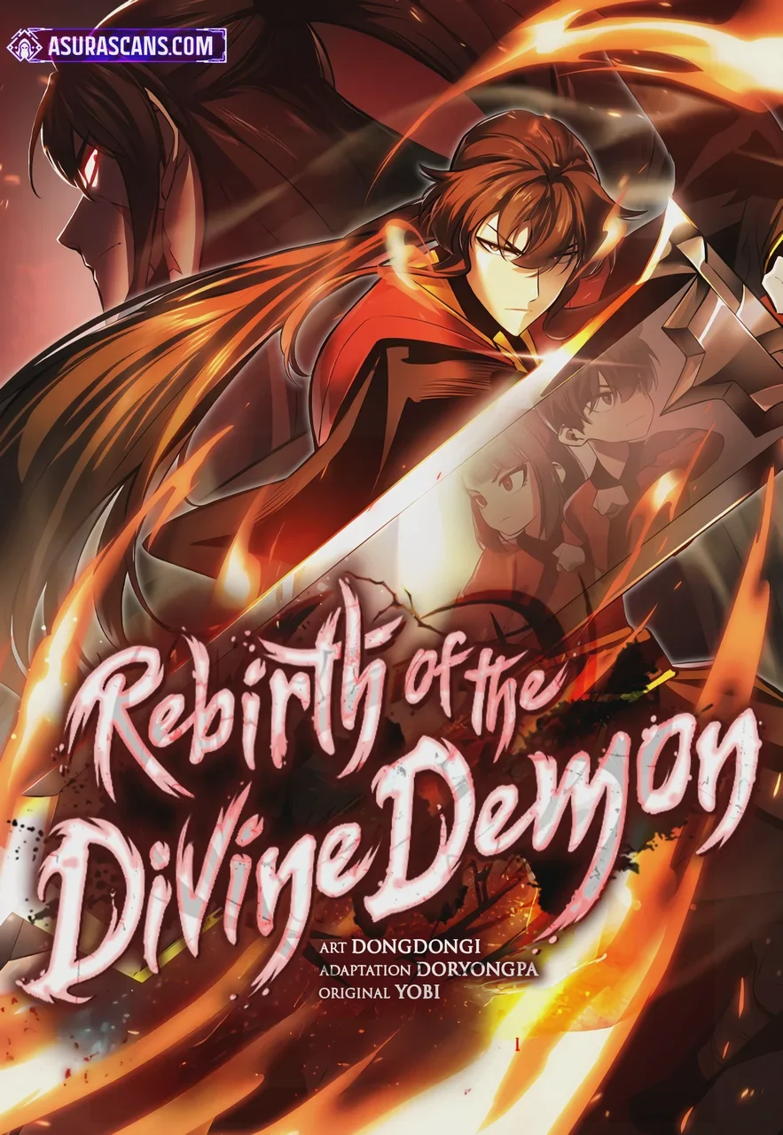 Rebirth of the Divine Demon Manhwa cover