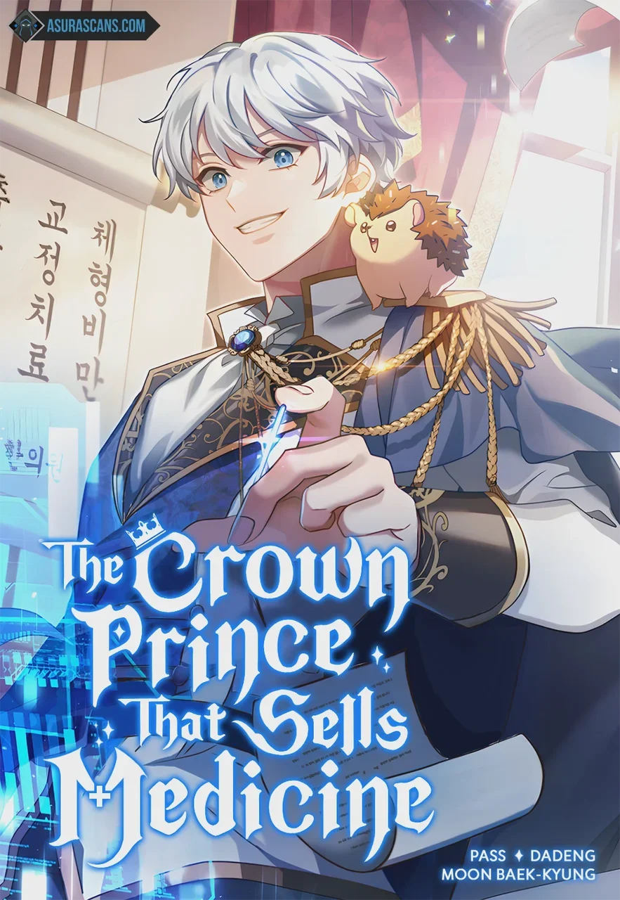 The Crown Prince That Sells Medicine Manhwa cover