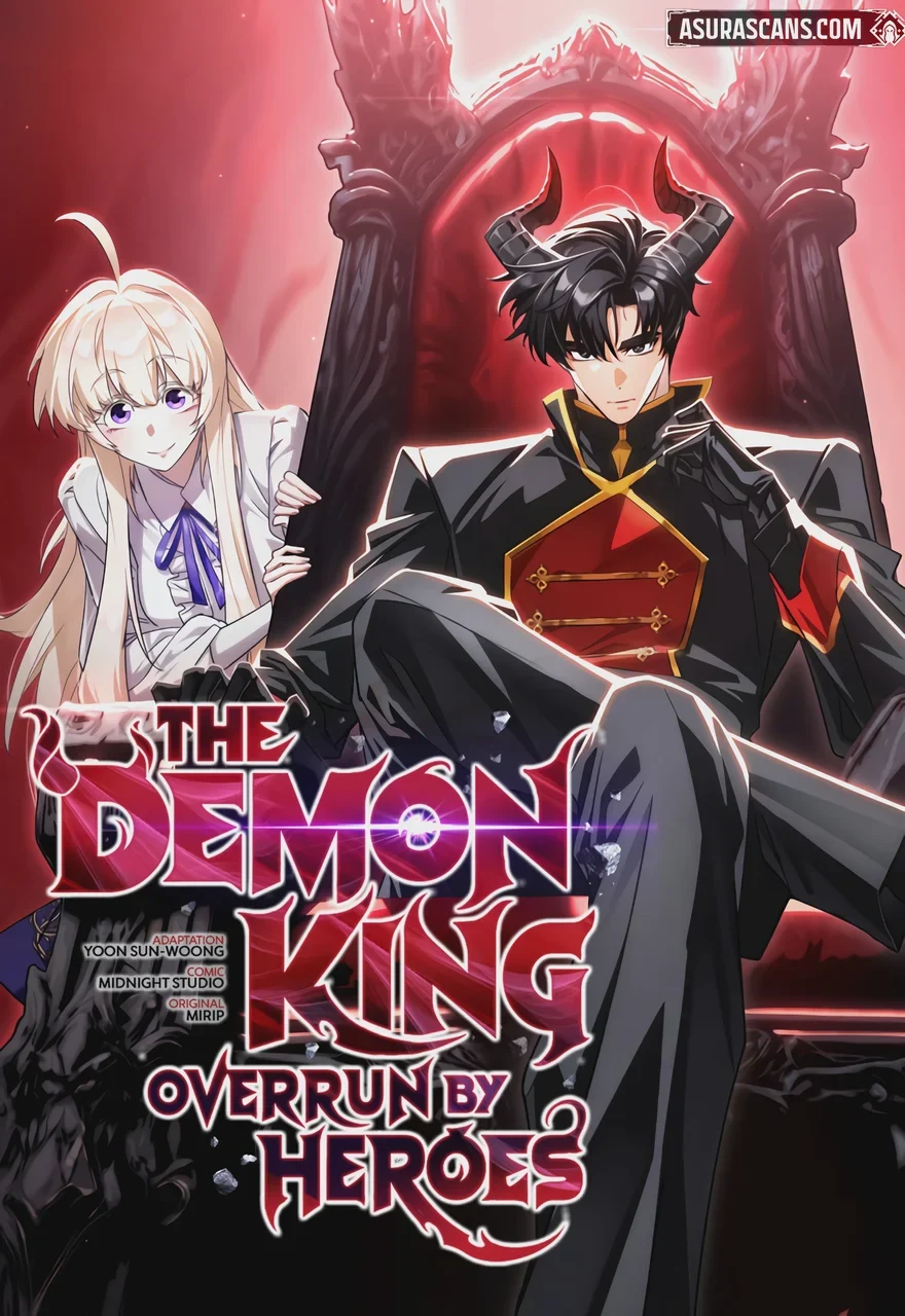 The Demon King Overrun by Heroes Manhwa cover