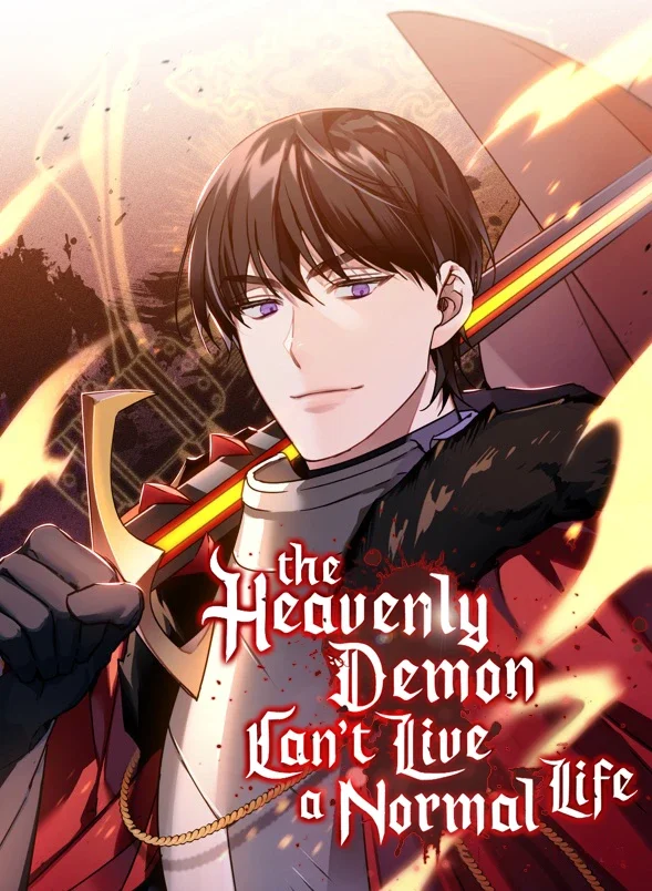 The Heavenly Demon Can't Live a Normal Life Manhwa cover