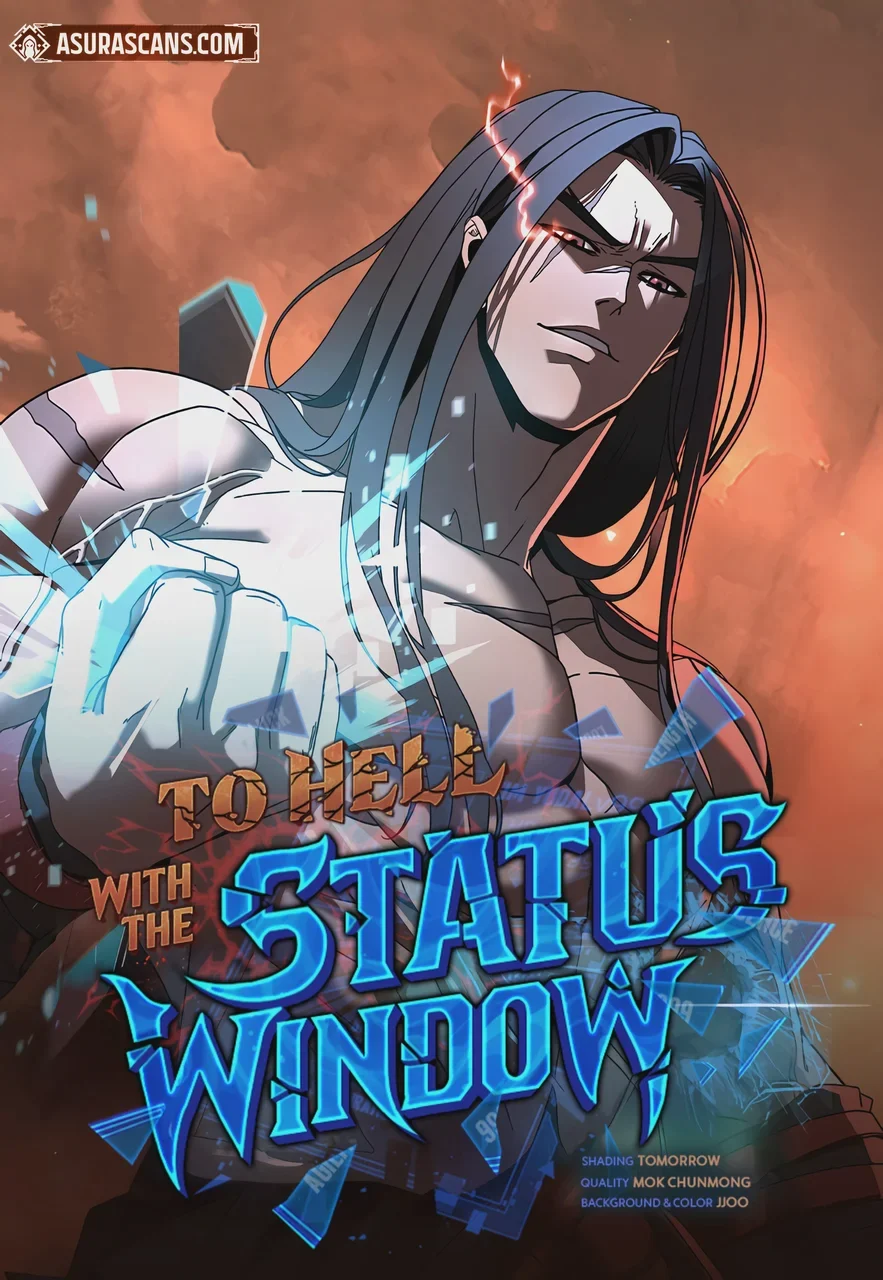 To Hell With the Status Window Manhwa cover